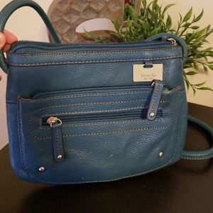 Blue Tignanello purse
